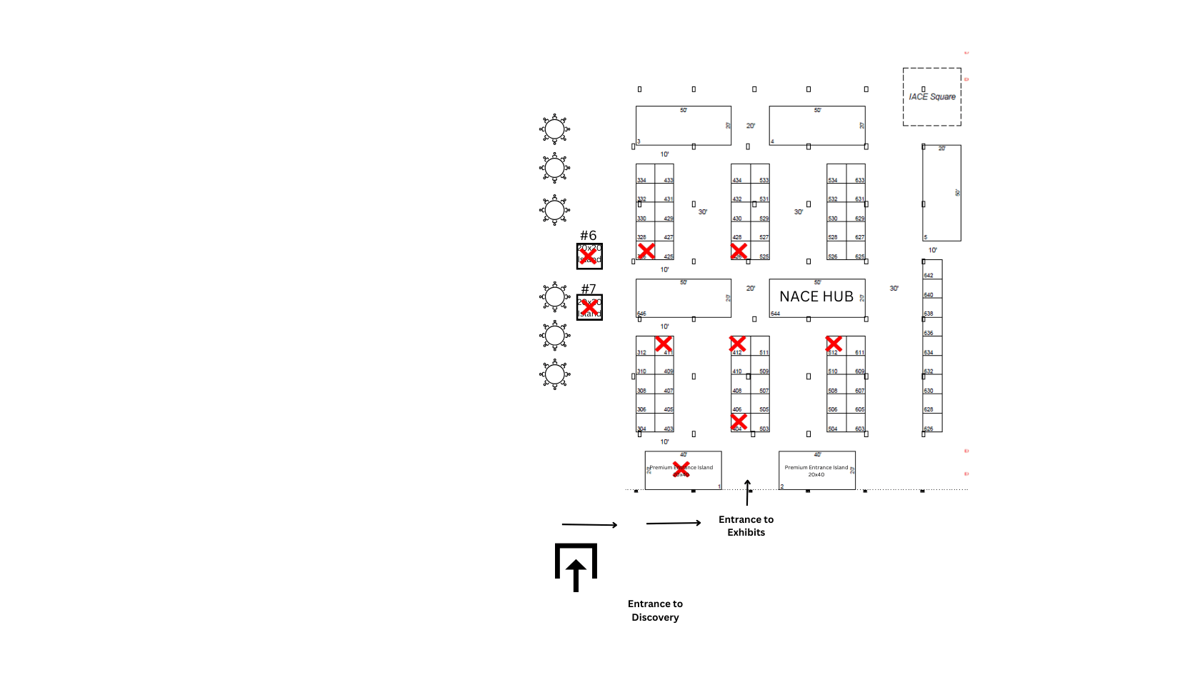 2025 Exhibit Hall Floor Plan - National Association of County Engineers